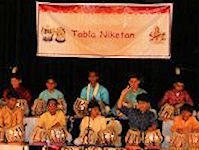 Students of Tabla Niketan