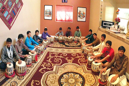 Tabla Ensemble by Tabla Niketan students