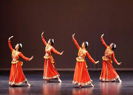 Kathak Dance Students